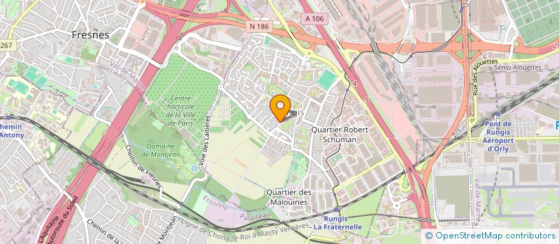 localisation de l'entreprise MONSIEUR JONATHAN GOLDSTEIN  RUNGIS