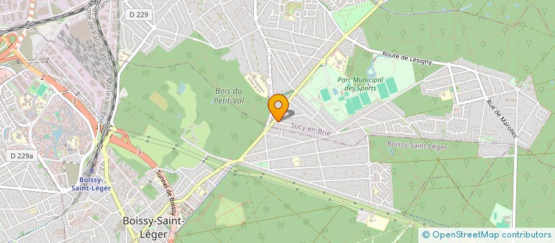 localisation de l'entreprise MONSIEUR JONATHAN GOMES à SUCY-EN-BRIE