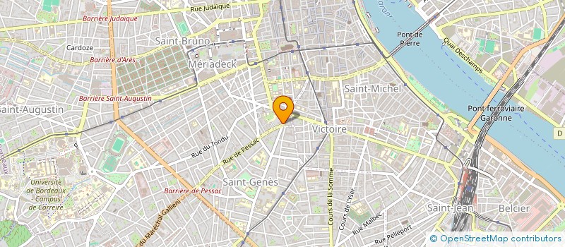 localisation de l'entreprise MONSIEUR JONATHAN GONDOUIN  BORDEAUX