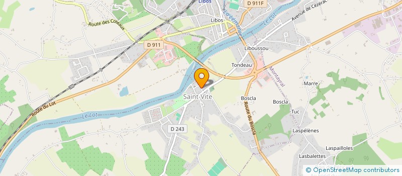 localisation de l'entreprise MONSIEUR JONATHAN GOT  FUMEL