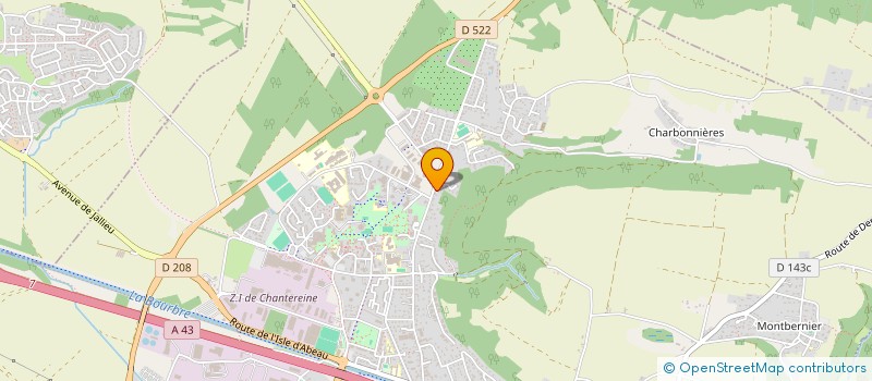 localisation de l'entreprise MONSIEUR JONATHAN GOZARD à BOURGOIN-JALLIEU