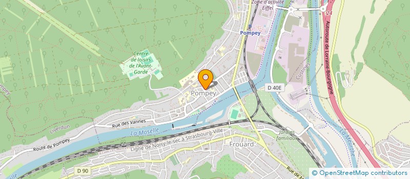 localisation de l'entreprise MONSIEUR JONATHAN GRAEFFLY  POMPEY