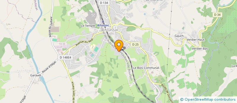 localisation de l'entreprise MONSIEUR JONATHAN GRANCHO à ALLASSAC