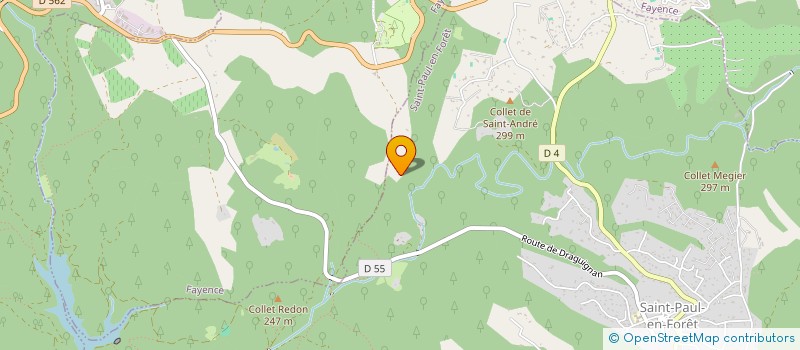 localisation de l'entreprise MONSIEUR JONATHAN GREENWOOD  SAINT-PAUL-EN-FORET