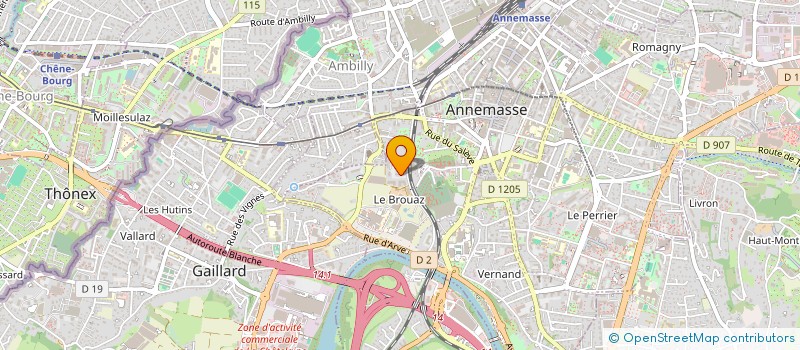 localisation de l'entreprise MONSIEUR JONATHAN GREGORIS  ANNEMASSE