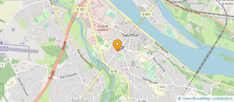 localisation de l'entreprise MONSIEUR JONATHAN GRETEAU  SAUMUR