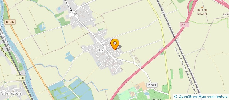 localisation de l'entreprise MONSIEUR JONATHAN GRIOT  CUY