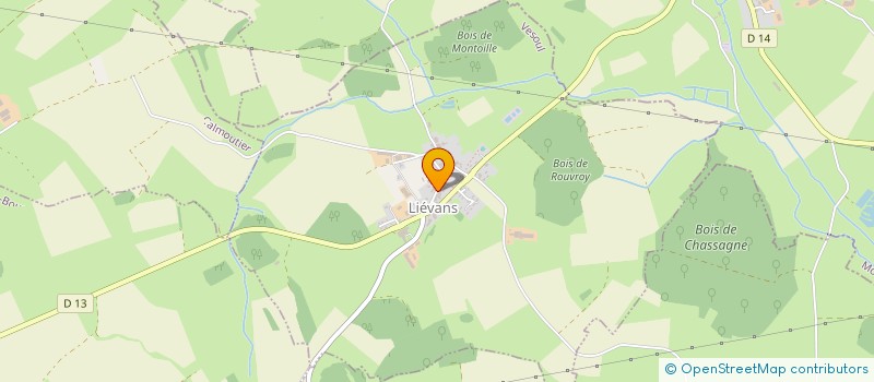 localisation de l'entreprise MONSIEUR JONATHAN GROSJEAN  LIEVANS