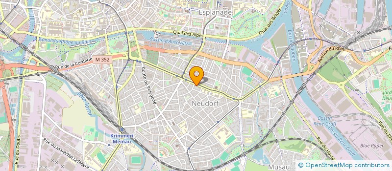 localisation de l'entreprise MONSIEUR JONATHAN GROTZINGER à STRASBOURG