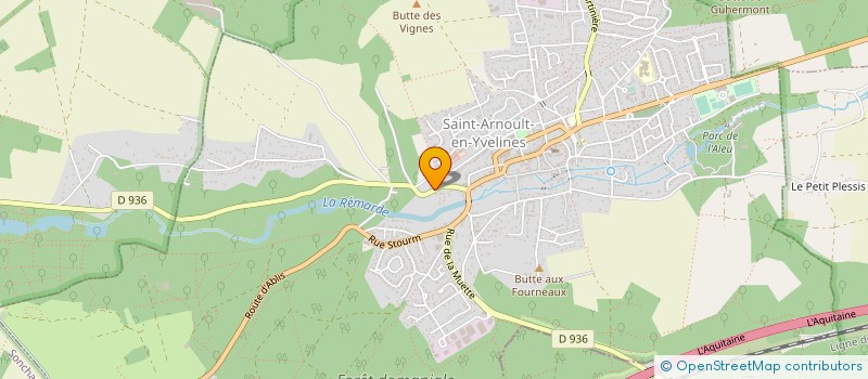 localisation de l'entreprise MONSIEUR JONATHAN GUEGAN à SAINT-ARNOULT-EN-YVELINES