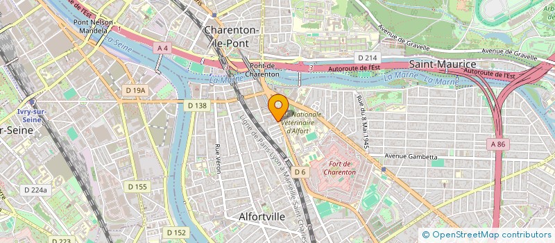 localisation de l'entreprise MONSIEUR JONATHAN GUEZ  MAISONS-ALFORT