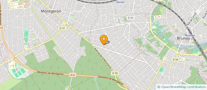 localisation de l'entreprise MONSIEUR JONATHAN GUFFROY  YERRES