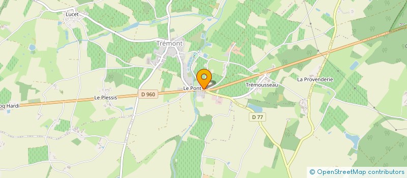 localisation de l'entreprise MONSIEUR JONATHAN GUIFOLEAU à LYS-HAUT-LAYON