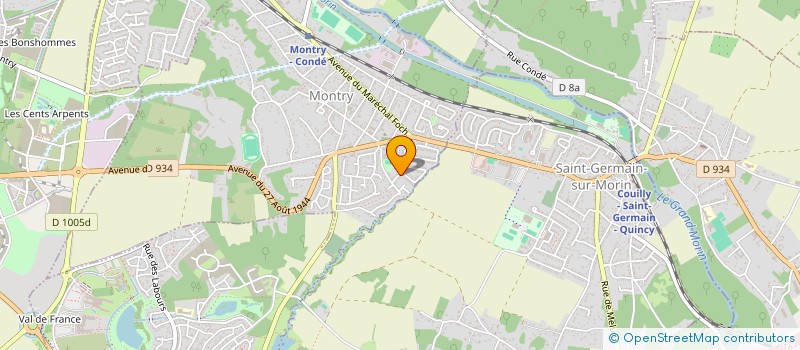 localisation de l'entreprise MONSIEUR JONATHAN GUILLON  MONTRY