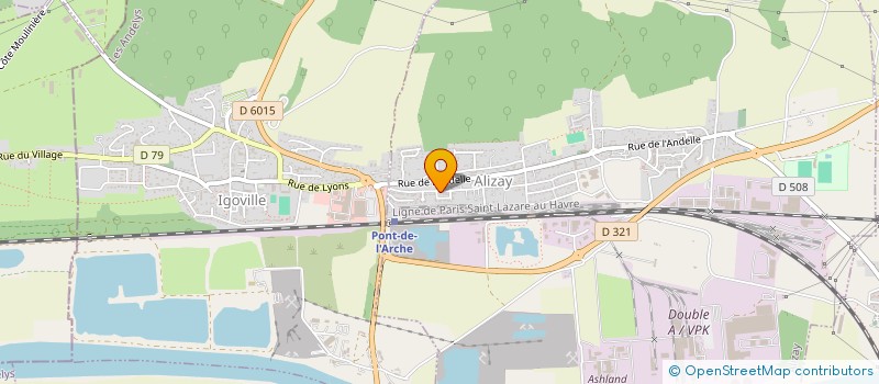 localisation de l'entreprise MONSIEUR JONATHAN GUIRAUD  ALIZAY