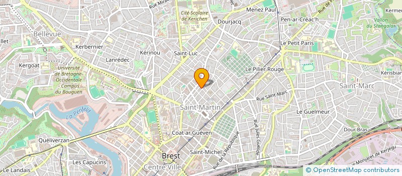localisation de l'entreprise MONSIEUR JONATHAN GUIRAUTE à BREST