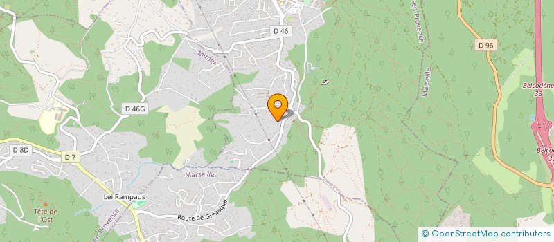 localisation de l'entreprise MONSIEUR JONATHAN GUTIERREZ  GREASQUE