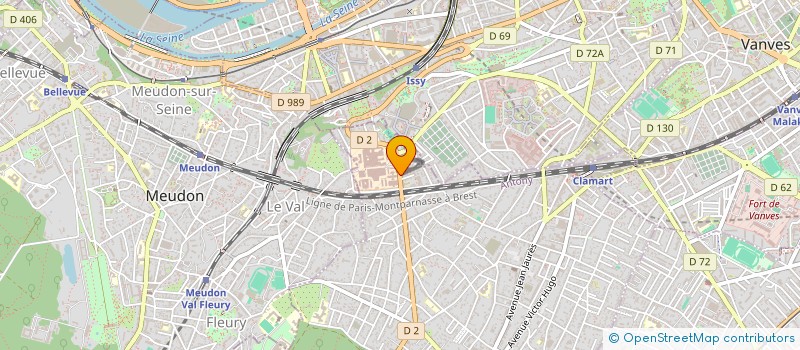localisation de l'entreprise MONSIEUR JONATHAN HABECHIAN à CLAMART