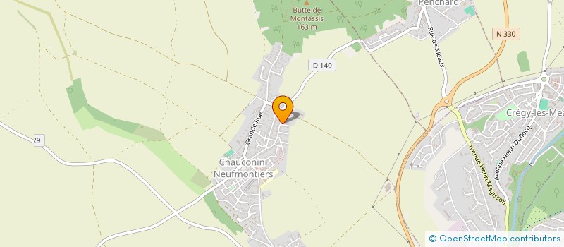 localisation de l'entreprise MONSIEUR JONATHAN HABECHIAN  CHAUCONIN-NEUFMONTIERS