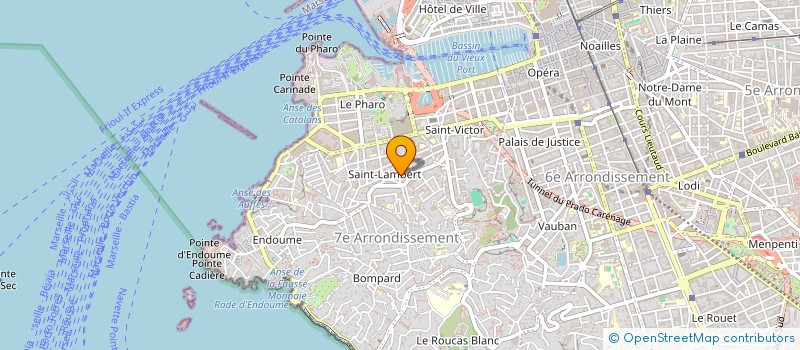 localisation de l'entreprise MONSIEUR JONATHAN HADDAD à MARSEILLE