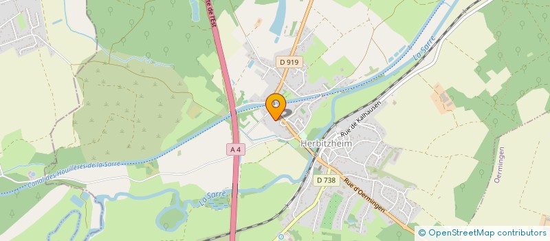 localisation de l'entreprise MONSIEUR JONATHAN HAMDAD  HERBITZHEIM