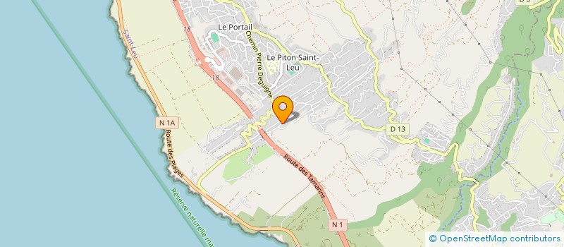 localisation de l'entreprise MONSIEUR JONATHAN HAMILCARO  SAINTE-MARIE