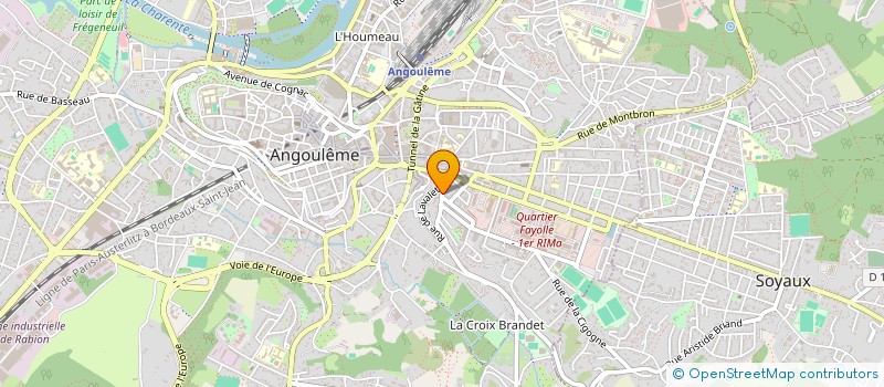 localisation de l'entreprise MONSIEUR JONATHAN HASSEN à ANGOULEME