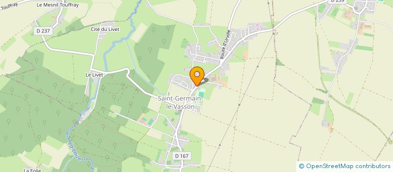 localisation de l'entreprise MONSIEUR JONATHAN HEBERT  SAINT-GERMAIN-LE-VASSON