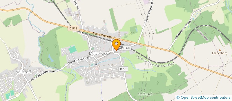 localisation de l'entreprise MONSIEUR JONATHAN HENRION  FALCK