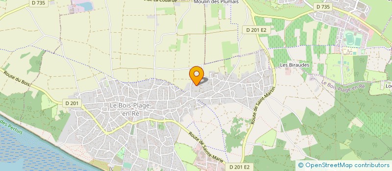 localisation de l'entreprise MONSIEUR JONATHAN HENRY  LE BOIS-PLAGE-EN-RE