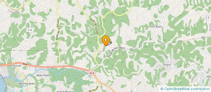 localisation de l'entreprise MONSIEUR JONATHAN HILAIRE  LE GOSIER