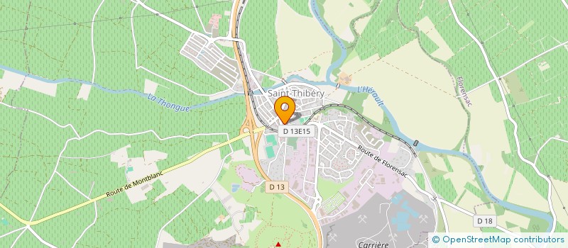 localisation de l'entreprise MONSIEUR JONATHAN HILBERT  SAINT-THIBERY