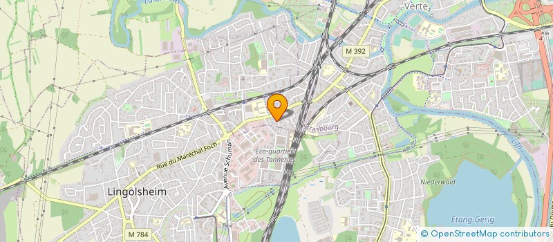 localisation de l'entreprise MONSIEUR JONATHAN HILDENBRAND  STRASBOURG