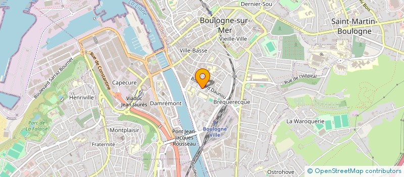 localisation de l'entreprise MONSIEUR JONATHAN HIMPENS à BOULOGNE-SUR-MER