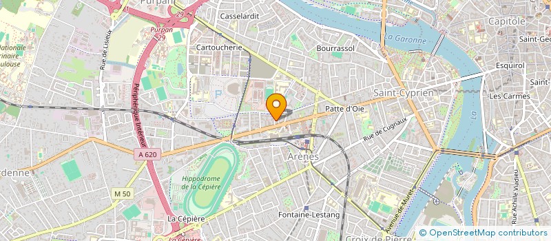 localisation de l'entreprise MONSIEUR JONATHAN HIVERNAT  TOULOUSE