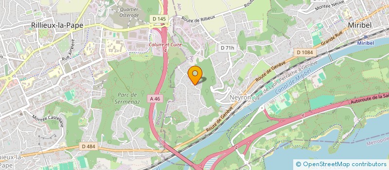 localisation de l'entreprise MONSIEUR JONATHAN HOBBE  NEYRON