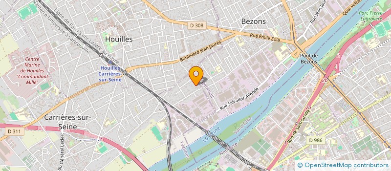 localisation de l'entreprise MONSIEUR JONATHAN HORTICA à AULNAY-SOUS-BOIS