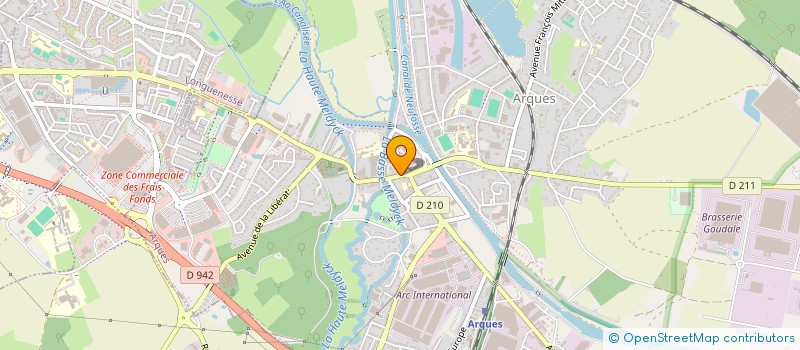 localisation de l'entreprise MONSIEUR JONATHAN HOUCK  ARQUES