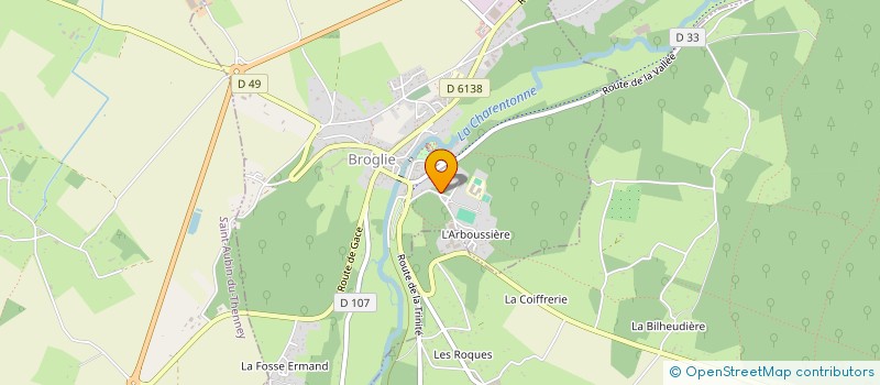 localisation de l'entreprise MONSIEUR JONATHAN HOUDEVILLE  BROGLIE