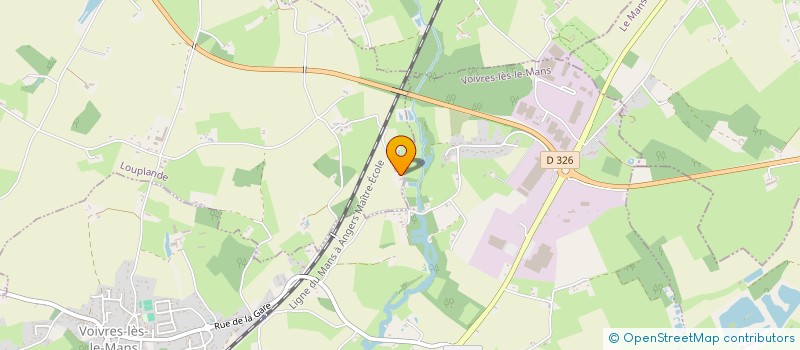 localisation de l'entreprise MONSIEUR JONATHAN HOUTIN  LOUPLANDE