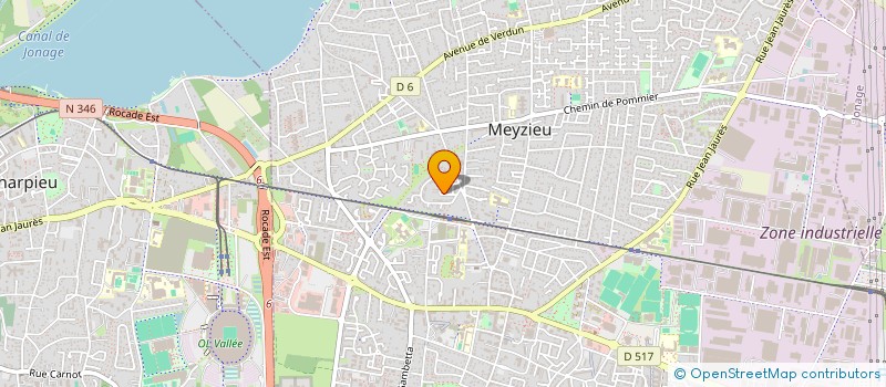 localisation de l'entreprise MONSIEUR JONATHAN HOWARD à MEYZIEU