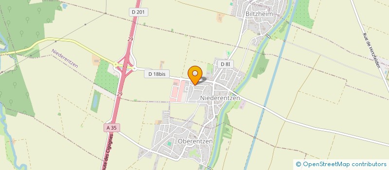 localisation de l'entreprise MONSIEUR JONATHAN HURTREL  NIEDERENTZEN