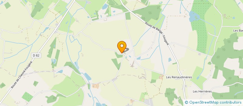 localisation de l'entreprise MONSIEUR JONATHAN HY  BAUGE EN ANJOU
