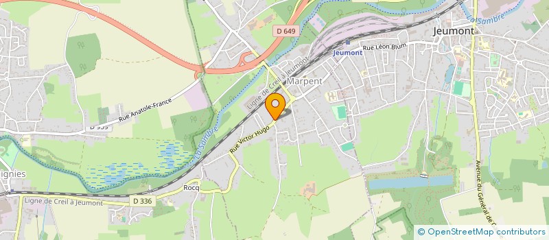 localisation de l'entreprise MONSIEUR JONATHAN IMADOUCHENE  LE PORTEL