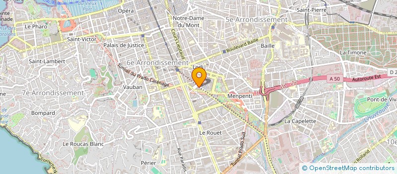 localisation de l'entreprise MONSIEUR JONATHAN INZERILLO à MARSEILLE