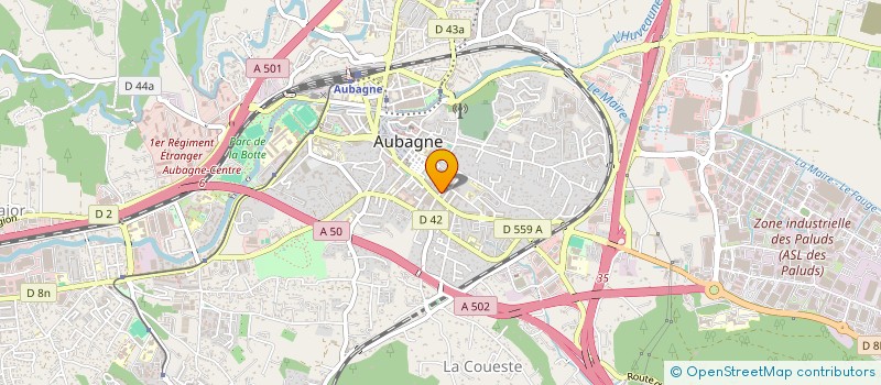 localisation de l'entreprise MONSIEUR JONATHAN IVANES à AUBAGNE