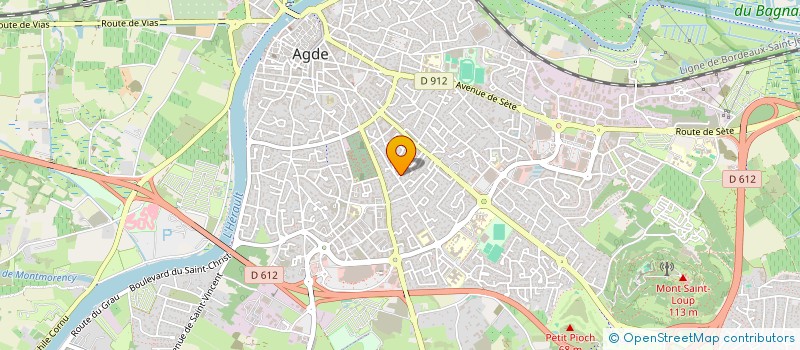 localisation de l'entreprise MONSIEUR JONATHAN JACQUES à AGDE