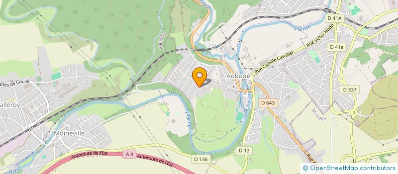 localisation de l'entreprise MONSIEUR JONATHAN JACQUOT  AUBOUE