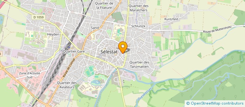 localisation de l'entreprise MONSIEUR JONATHAN JAEGER  SELESTAT