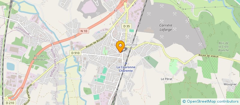 localisation de l'entreprise MONSIEUR JONATHAN JARDRY à LA COURONNE